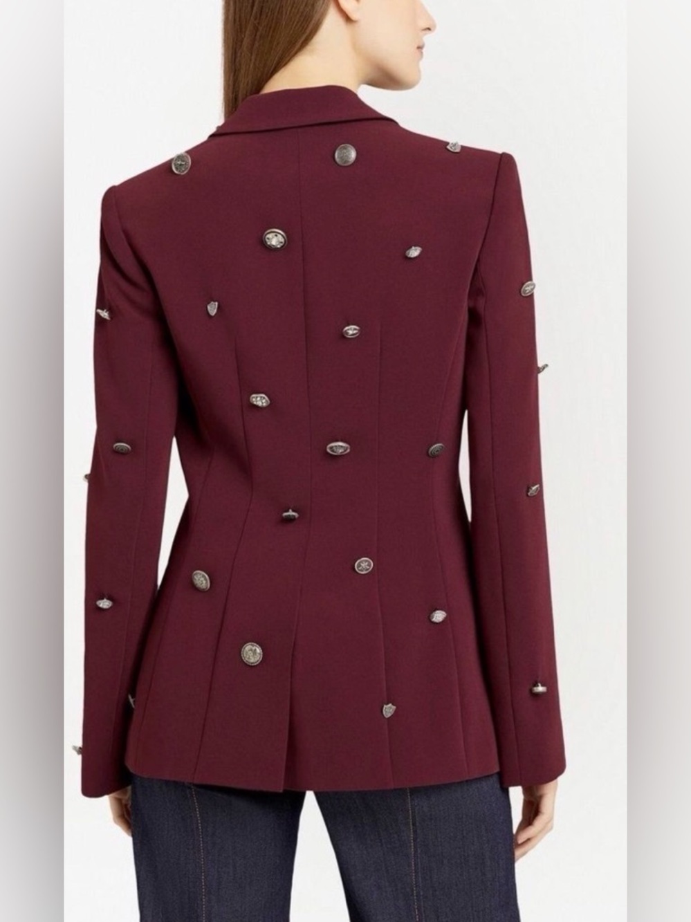 Cinq a Sept Cheyenne Single Breasted Blazer - Picture 5 of 9